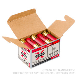 15 Rounds of 12ga 2-3/4" Ammo by Winchester -  00 Buck