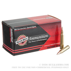 50 Rounds of .223 Ammo by Black Hills Ammunition - 68gr Heavy Match Hollow Point 50 Rounds of .223 Ammo by Black Hills Ammunition - 68gr Heavy Match Hollow Point