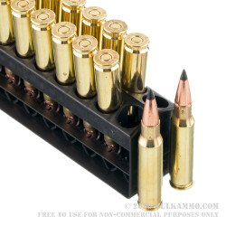 20 Rounds of .308 Win Ammo by Remington - 165gr Scirocco Bonded