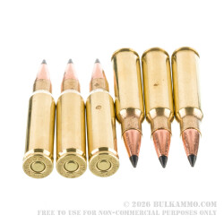 20 Rounds of .308 Win Ammo by Remington - 165gr Scirocco Bonded