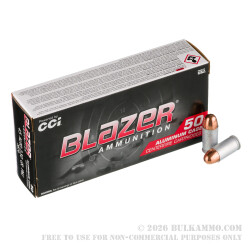 1000 Rounds of .45 ACP Ammo by Blazer - 230gr FMJ