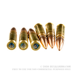 20 Rounds of .300 AAC Blackout Ammo by Federal American Eagle - 220gr OTM
