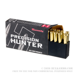 20 Rounds of .338 Win Mag Ammo by Hornady Precision Hunter - 230gr ELD-X