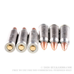 20 Rounds of .223 Ammo by Silver Bear - 55gr FMJ