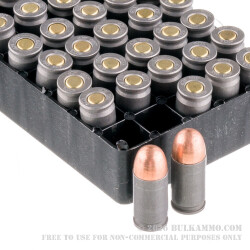 50 Rounds of .380 ACP Ammo by Wolf WPA Polyformance - 94gr FMJ