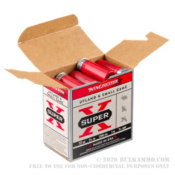 250 Rounds of 12ga Ammo by Winchester Super-X - 1 ounce #7 1/2 shot