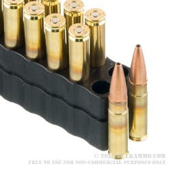 200 Rounds of .300 AAC Blackout Ammo by Sierra Outdoor Master - 115gr HP
