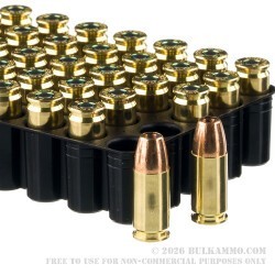 500 Rounds of 9mm Ammo by Federal Punch - 124gr JHP