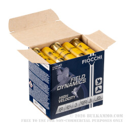 25 Rounds of 20ga Ammo by Fiocchi - 1 ounce #5 shot
