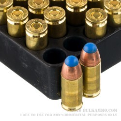 20 Rounds of 9mm + P Ammo by Glaser Safety Slug - 80gr Pre-Fragmented HP