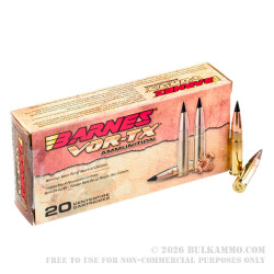200 Rounds of .300 AAC Blackout Ammo by Barnes VOR-TX - 110gr TAC-TX 200 Rounds of .300 AAC Blackout Ammo by Barnes VOR-TX - 110gr TAC-TX