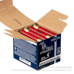 250 Rounds of .410 Ammo by Fiocchi - 11/16 ounce #7 1/2 shot