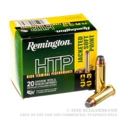20 Rounds of .41 Mag Ammo by Remington Core-Lokt - 210gr JHP