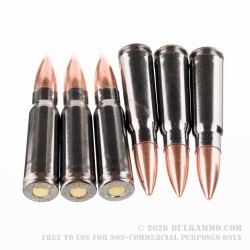 1000 Rounds of 7.62x39 Ammo by Sterling - 123gr FMJ