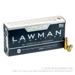 50 Rounds of .357 SIG Ammo by Speer - 125gr TMJ