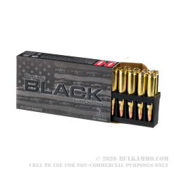 20 Rounds of .223 Ammo by Hornady BLACK - 62gr FMJ