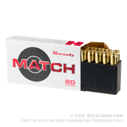 200 Rounds of 6.5 Creedmoor Ammo by Hornady - 120gr ELD Match
