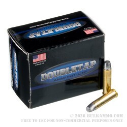 20 Rounds of .327 Federal Mag Ammo by Doubletap - 120gr Hard Cast