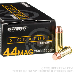 50 Rounds of .44 Mag Ammo by Ammo Inc. - 240gr TMJ 50 Rounds of .44 Mag Ammo by Ammo Inc. - 240gr TMJ
