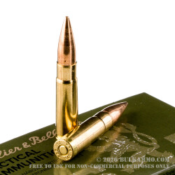 500 Rounds of .300 AAC Blackout Ammo by Sellier & Bellot - 124gr FMJ