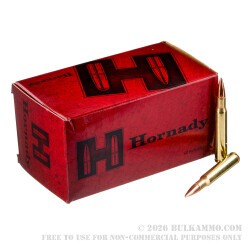 50 Rounds of 30-06 Springfield Ammo by Hornady M1 Garand- 150gr FMJ