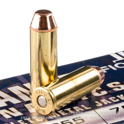 50 Rounds of .45 Long-Colt Ammo by Fiocchi - 255gr CMJ