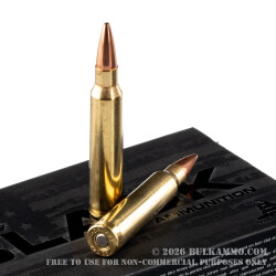 20 Rounds of .223 Ammo by Hornady BLACK - 75gr BTHP Match