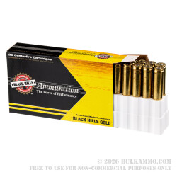 20 Rounds of .300 Win Mag Ammo by Black Hills Gold - 180gr TSX