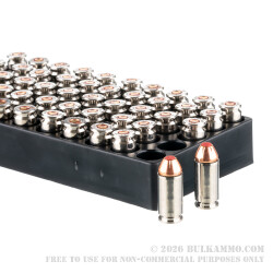 500 Rounds of .40 S&W Ammo by Hornady - 175gr JHP 500 Rounds of .40 S&W Ammo by Hornady - 175gr JHP