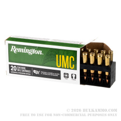 200 Rounds of .223 Ammo by Remington UMC  - 55gr MC