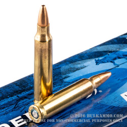250 Rounds of .223 Ammo by Federal American Eagle Varmint & Predator - 50gr JHP