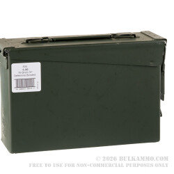 500 Rounds of 5.56x45 Ammo by American Quality Ammunition in Ammo Can - 75gr Bonded SP