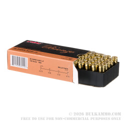 1000 Rounds of .38 Super +P Ammo by PMC Bronze - 130gr FMJ