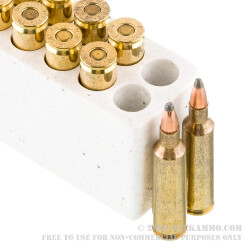 20 Rounds of .22-250 Rem Ammo by Winchester Super-X - 64gr PSP