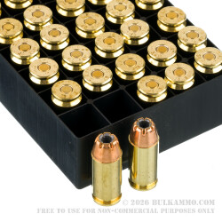 1000 Rounds of .40 S&W Ammo by Fiocchi - 180gr JHP 1000 Rounds of .40 S&W Ammo by Fiocchi - 180gr JHP