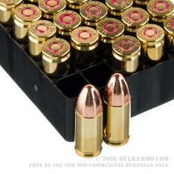 1000 Rounds of 9mm Ammo by Igman - 147gr FMJ