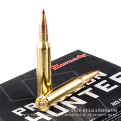 20 Rounds of .338 Lapua Ammo by Hornady Precision Hunter - 270gr ELD-X