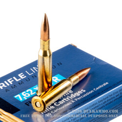 20 Rounds of 7.62x54r Ammo by Prvi Partizan - 182gr FMJBT