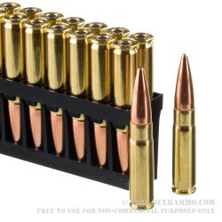 200 Rounds of .300 AAC Blackout Ammo by Hornady Frontier - 208gr FMJ