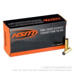 50 Rounds of .32 H&R Magnum Ammo by HSM Training - 98gr HBWC