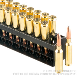 20 Rounds of 6.5 mm Creedmoor Ammo by Remington Core-Lokt - 140gr PSP 20 Rounds of 6.5 mm Creedmoor Ammo by Remington Core-Lokt - 140gr PSP