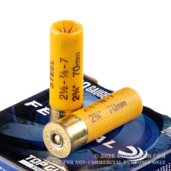 25 Rounds of 20ga Ammo by Federal - 7/8 ounce #7 Shot (Steel)