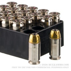 20 Rounds of .45 ACP +P Ammo by Remington Golden Saber Defense - 185gr BJHP