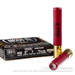 5 Rounds of .410 Ammo by Hevi-18 - 13/16 ounce #7 TSS