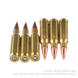 20 Rounds of .308 Win Ammo by Federal Fusion Tipped - 180gr Bonded Polymer Tip