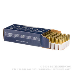 1000 Rounds of .38 Special +P Ammo by Speer Lawman Clean-Fire - 158gr TMJ