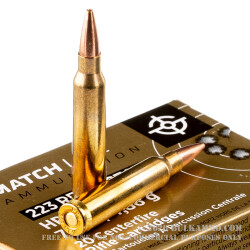 1000 Rounds of .223 Ammo by Prvi Partizan Match - 75gr HPBT