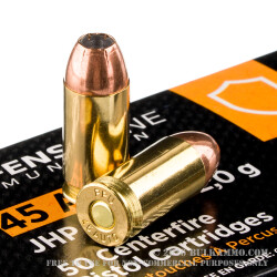 500 Rounds of .45 ACP Ammo by Prvi Partizan - 185gr JHP