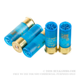 250 Rounds of 12ga Low Recoil Trainer Target Ammo by Fiocchi - 7/8 ounce #7 1/2 shot