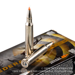 20 Rounds of .300 Win Mag Ammo by Federal Vital-Shok - 180gr Trophy Bonded Tip